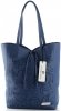 Kožené kabelka shopper bag Vittoria Gotti jeans V299F